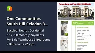 One Communities South Hill Celadon  3 Bedroom Townhouse Inner Unit
