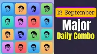 13 September Major Daily Combo | Major Durov Puzzle Today