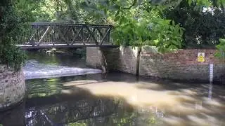 River Crane, Cranford Country Park, West London, UK