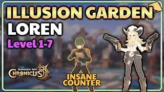 ILLUSION GARDEN - Loren (Light Cowgirl) WALKTHROUGH - Summoners War Chronicles