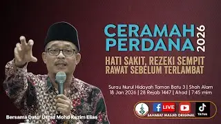 Dato' Ustaz Kazim Elias - Hati Sakit, Rezeki Sempit (Rawat Sebelum Terlambat)