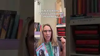 But seriously who wouldn&rsquo;t want to talk about books?! #booktok #bookish #bookcommunity #reading