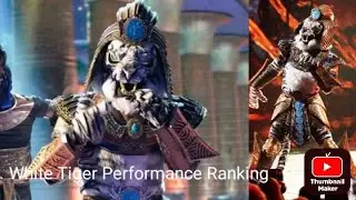 The Masked Singer White Tiger Performance Ranking