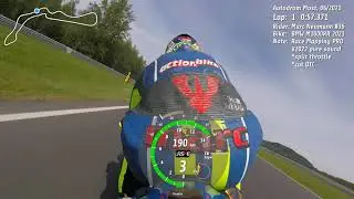 www.rs2e.de | 1 Lap Most 1:37.9 | Marc Neumann 36 | BMW M1000RR 2021 | Race Mapping PRO V2022 Test