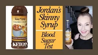 Jordan's Skinny Syrup Blood Glucose Test🥃Is it KETO FRIENDLY?