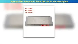 Best Permanent Magnetic Chuck, 100-120N Rectangular Chuck, Fine Pole Magnetic Chuck, Powerful Seale