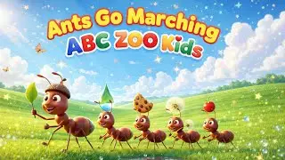 Ants Go Marching | Fun Kids Song | ABC ZOO Kids 