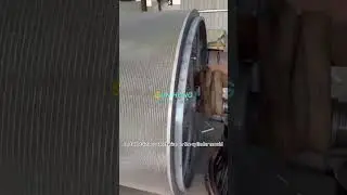 SUN HONG -- Install the stainless steel wire mesh on the paper machine cylinder mould