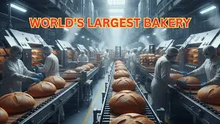 Inside the World's Largest Bakery &ndash; (Full Process) How Fresh Bread Is Manufactured