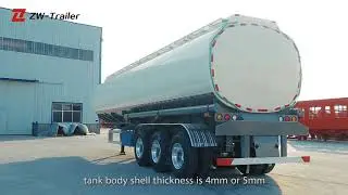 Fuel tank semi trailer