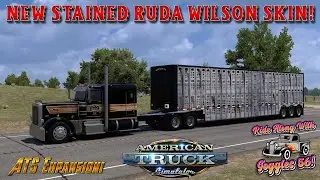 ATS Expansion! New Stained Ruda Livestock Trailer Skin!