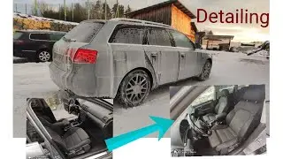 Auto Detailing/PRANIE TAPICERKI SAMOCHODOWEJ 💥 czyszczenie wnętrza 💥/Mycie Detailingowe 💥/Audi S4 B7