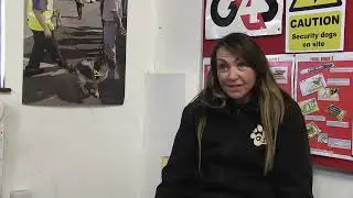 Working in the security industry: with the G4S canine division