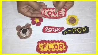 Como fazer sticker de crochê (para iniciantes)