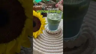 Next event matcha pop-up in bangalore#matchalatte #matchalover #matchabenefits #matcha #matchalove