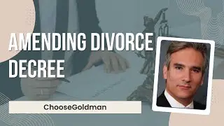 Can My Ex Modify The Divorce Decree After It's Finalized