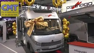 CMT Messe Stuttgart 2019 - carthago 40 Years! chic c-line * c-compactline Premium Reisemobile
