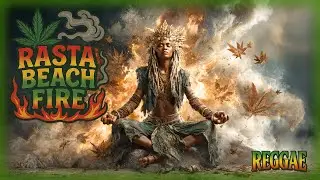 Rasta Beach Fire | Hot Reggae Vibes, Tropical Flames and Sunset Island Energy
