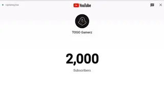live🛑 2000 subscriber counting ? आज बहुत खुश हैं!!