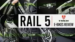 Review Trek Rail 5 II E-Bike - You'll Love This New Electric Mountain Bike
