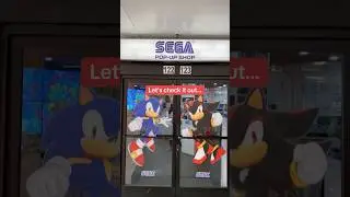 Walk through the SEGA Pop-Up Shop in Little Tokyo with us! 🚶