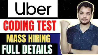Uber Mass Drive | Uber Software Engineer Internship | Coding  Assessment | Uber Coding Assessment