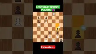 LEGENDARY CHESS WITH HORSEY #chess #versus #battle #youtube #memes