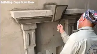 Techniques For Finishing Concrete Window Frames In The Most Modern Style