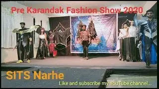 SITS Narhe at Sinhagad Pre-Karandak Fashion Show 2k20