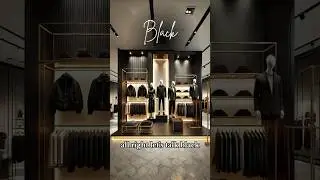 Color Psychology: The Power of Black in Visual Merchandising #visualmerchandising #fashion
