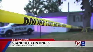 Armed suspect holed up inside North Providence home