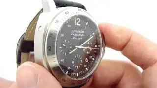 Panerai Luminor Daylight Chronograph Watch (PAM250)