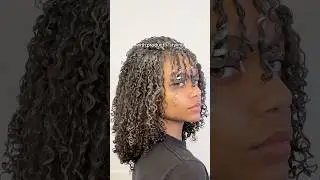 no product vs. product there&rsquo;s such a big difference #3c #4a #hair
