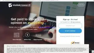 Create Account on vindale research