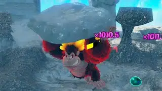 Donkey Kong Bananza Emerald Rush DLC - 100% Walkthrough Part 17 Gameplay - Lagoon Difficulty 4