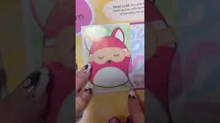 Squishmallow sticker album | 4.1 | #asmr #collector #panini #relaxing #satisfying #squishmallows