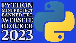 Python Mini Project Website Blocker 2023