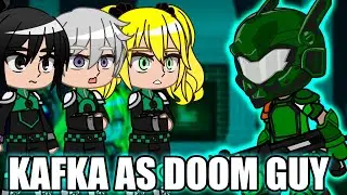 Kaiju No:8 Reacts to Kafka As Doom guy- Gacha react
