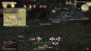 Dark Knight tanking w/ Crappy Heals as Astro heal