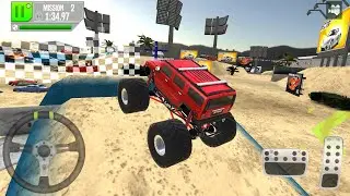 3D Monster truck simulator gameplay - New Offroad Monster Truck Games For Android