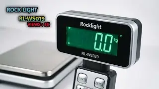Rock Light RL-WS019 Digital Taraju &ndash; Powerful & Stylish Weighing Scale 🔥