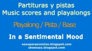 In a sentimental mood - John Coltrane playalong - Pista - Base musical