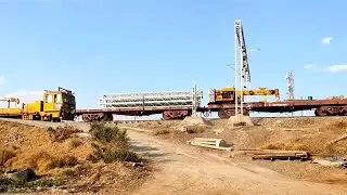 Railway Electrification at hotgi