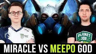 Miracle- Antimage vs w33 Meepo GOD Total Domination - Dota 2