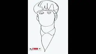 Smart drawing for  Thomas Shelbey by Peaking Blinders.#art  #drawingtechniques #peackyblinders