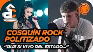 COSQUÍN ROCK 2024: las frases de Lali y Dillom contra el Gobierno de Milei