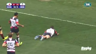 A perfect backline play by the Melbourne Rebels!!!