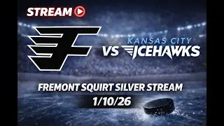 Fremont Squirt Silver vs. Kansas City Ice Hawks White 1/10/26