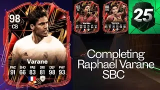 Completing Future Icon Raphael Varane SBC! | MADFUT 25