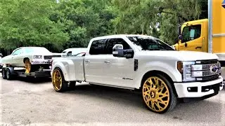 Donk Day 2022 Car Show Tampa Bay Florida: Big Rims, Donks, Amazing Cars Part 3